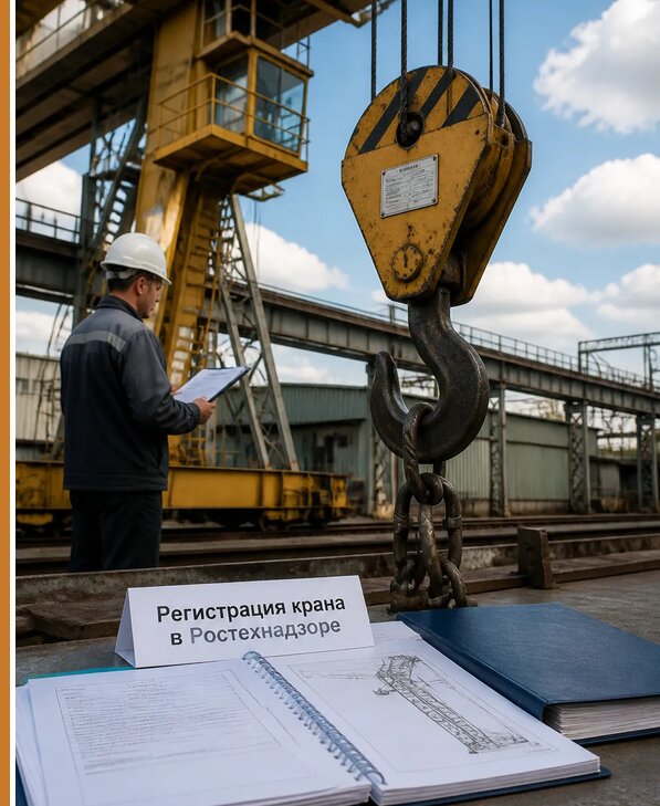 Регистрация крана в Ростехнадзоре в Красном Сулине от 15309 р. | Авеста ОТиПБ